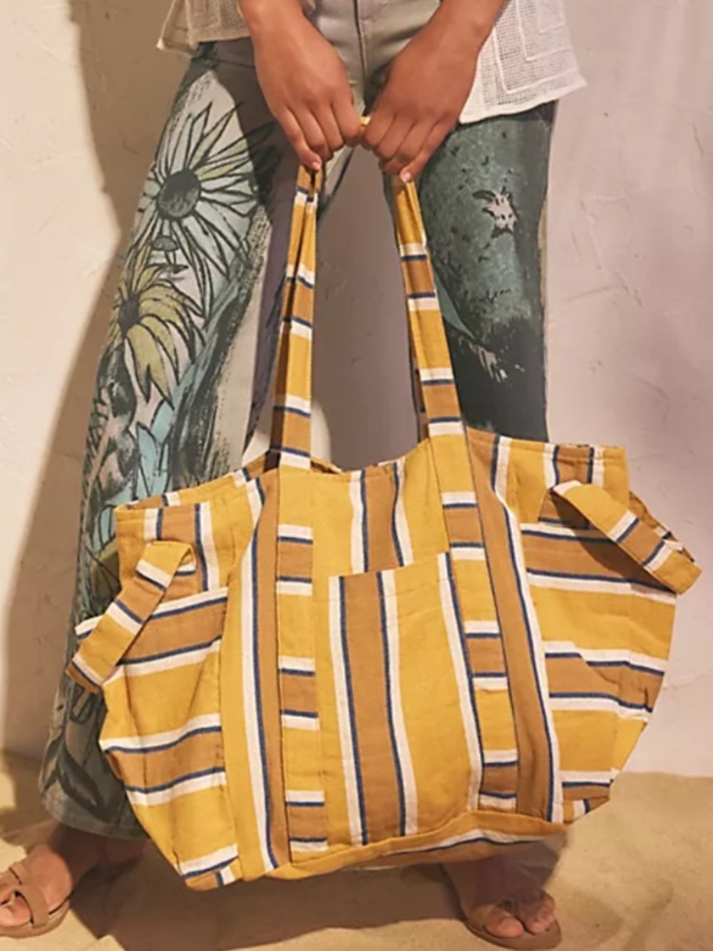 Oksana Oversized Tote
 NWOT
COLOR Sand
Free People